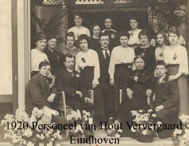 1920 Personeel van Hout Ververgaard ehv